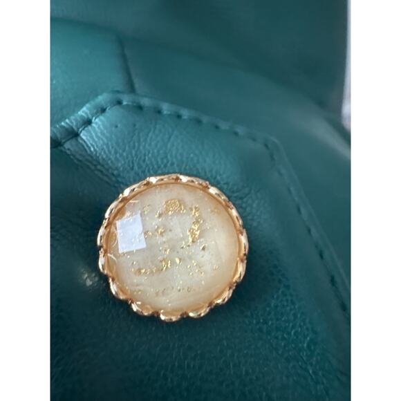 Sassy Jones Green Giraffe Jacket Dress NWT XS - Picture 8 of 10